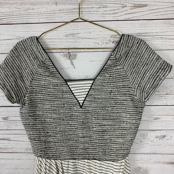 Jonathan Simkhai Dress Black and White G11 - Picture 3 of 6